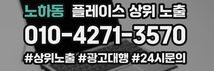 노하동 플레이스 상위 노출