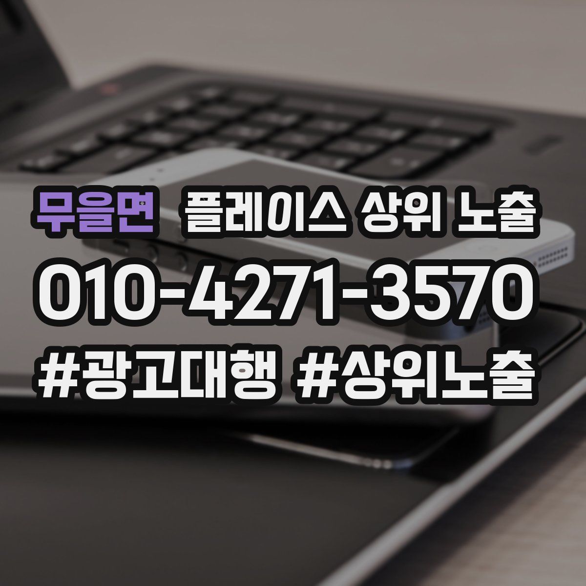 무을면 플레이스 상위 노출