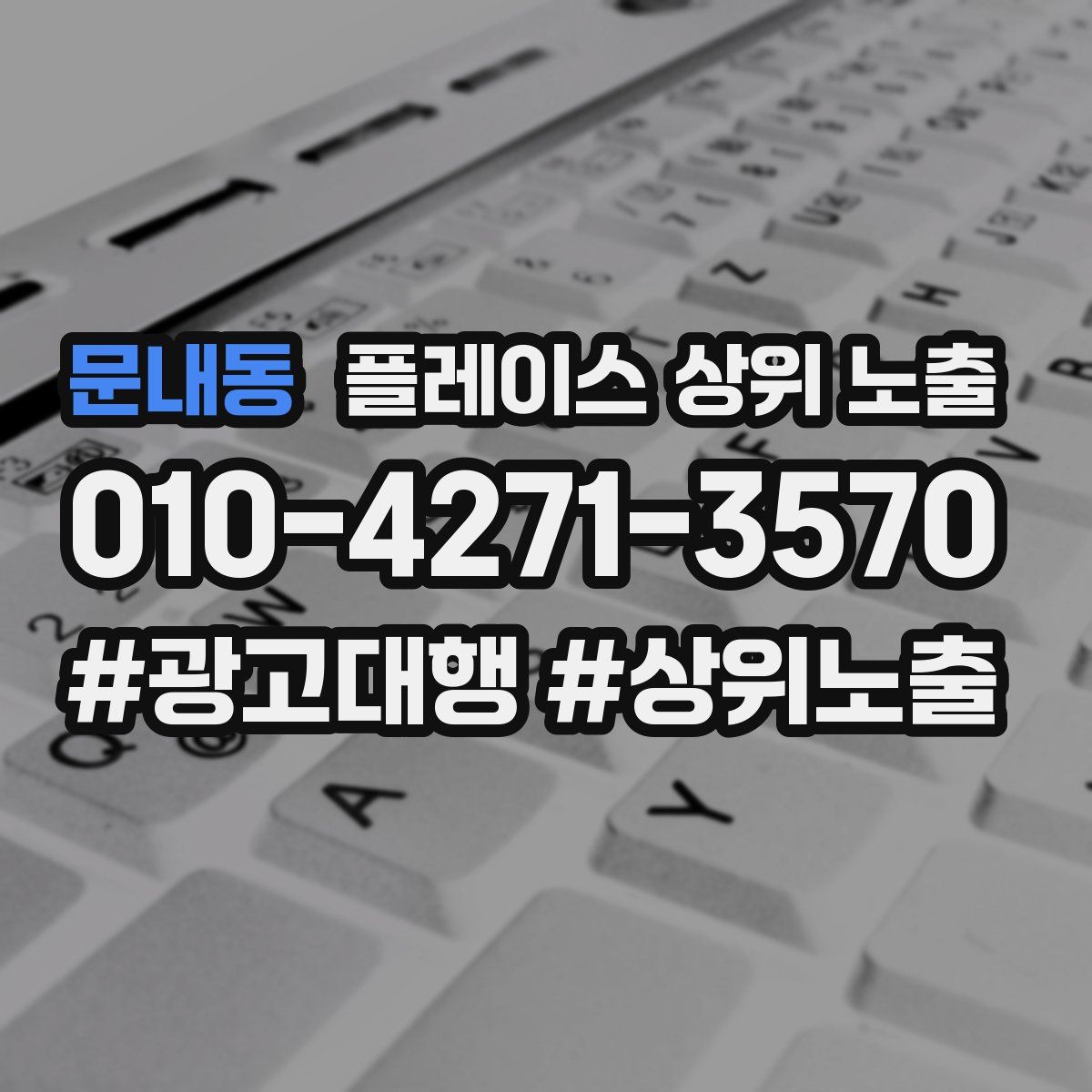 문내동 플레이스 상위 노출