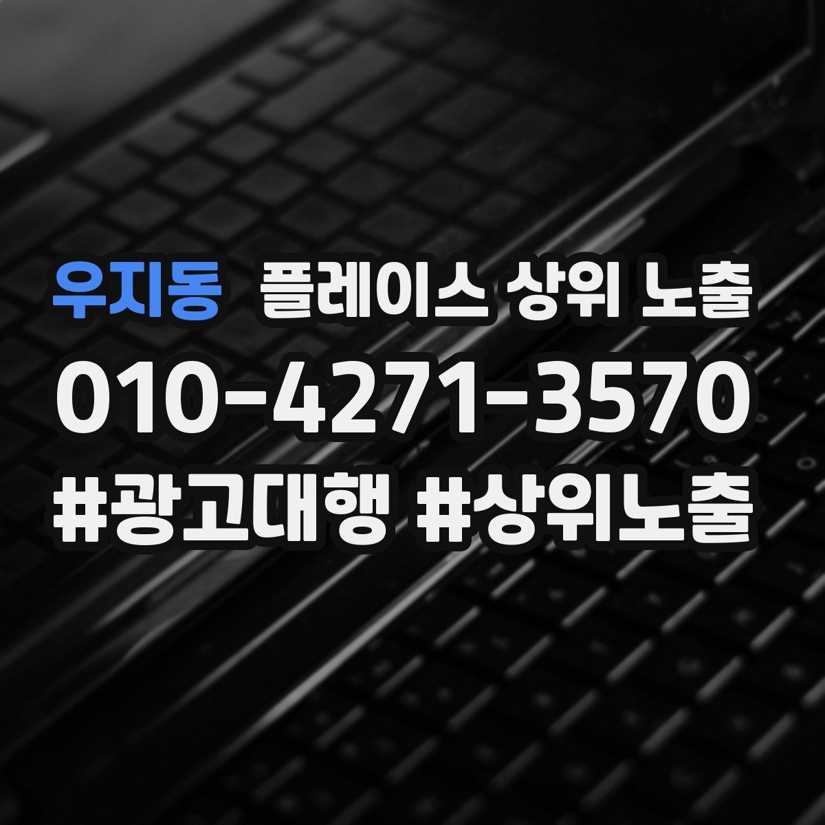 우지동 플레이스 상위 노출