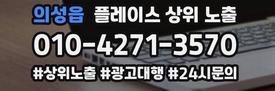 의성읍 플레이스 상위 노출