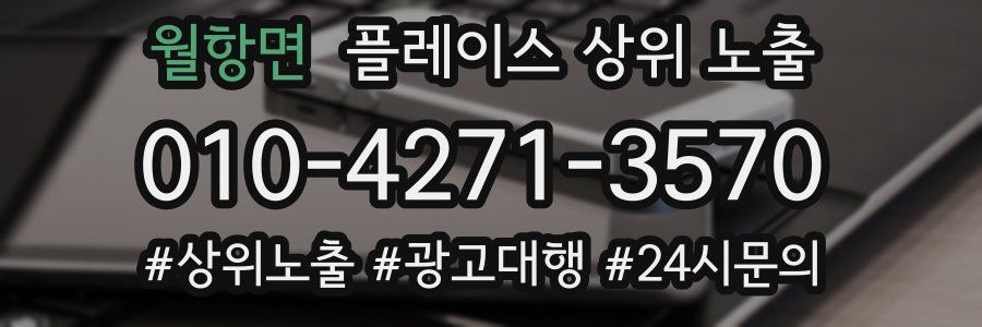 월항면 플레이스 상위 노출