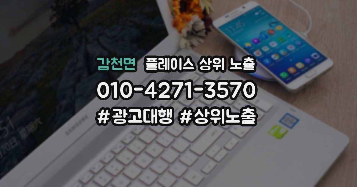 감천면 플레이스 상위 노출