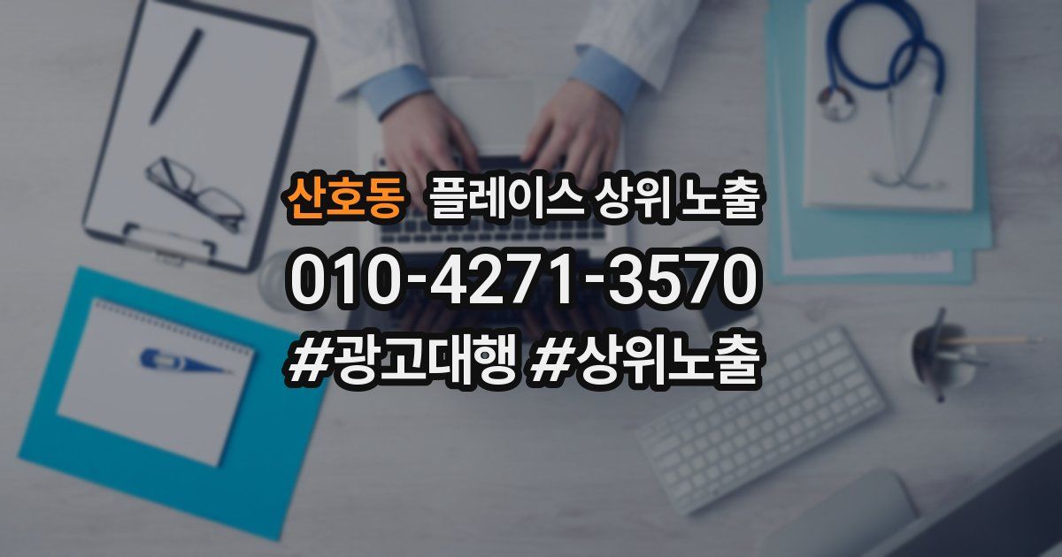 산호동 플레이스 상위 노출