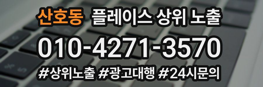 산호동 플레이스 상위 노출