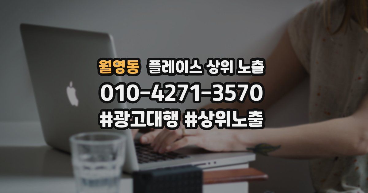 월영동 플레이스 상위 노출