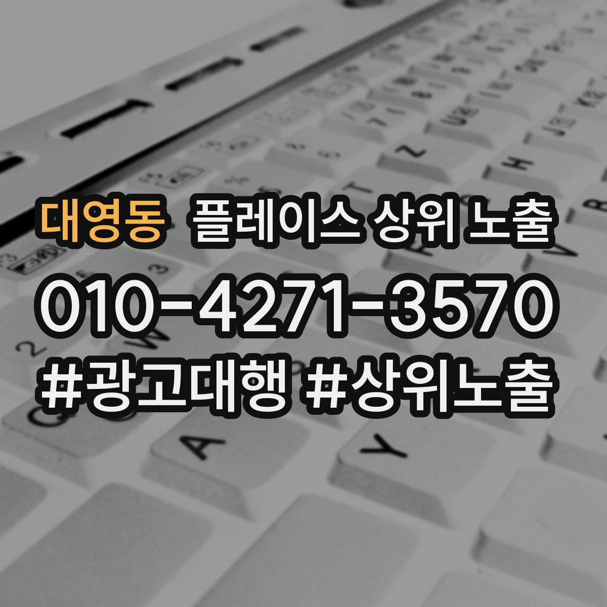 대영동 플레이스 상위 노출