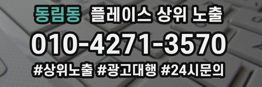 동림동 플레이스 상위 노출