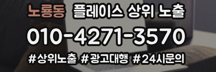 노룡동 플레이스 상위 노출