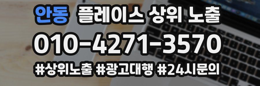 안동 플레이스 상위 노출
