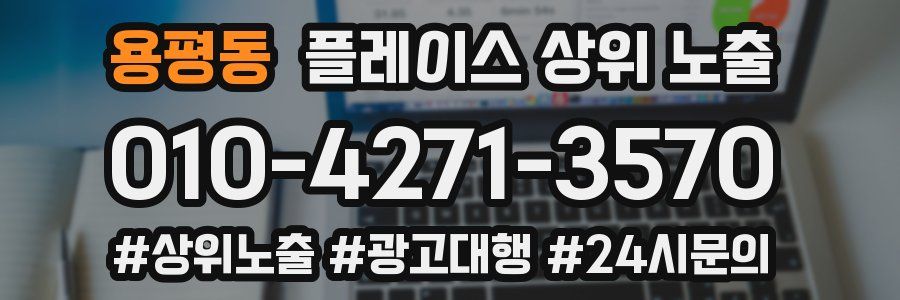 용평동 플레이스 상위 노출