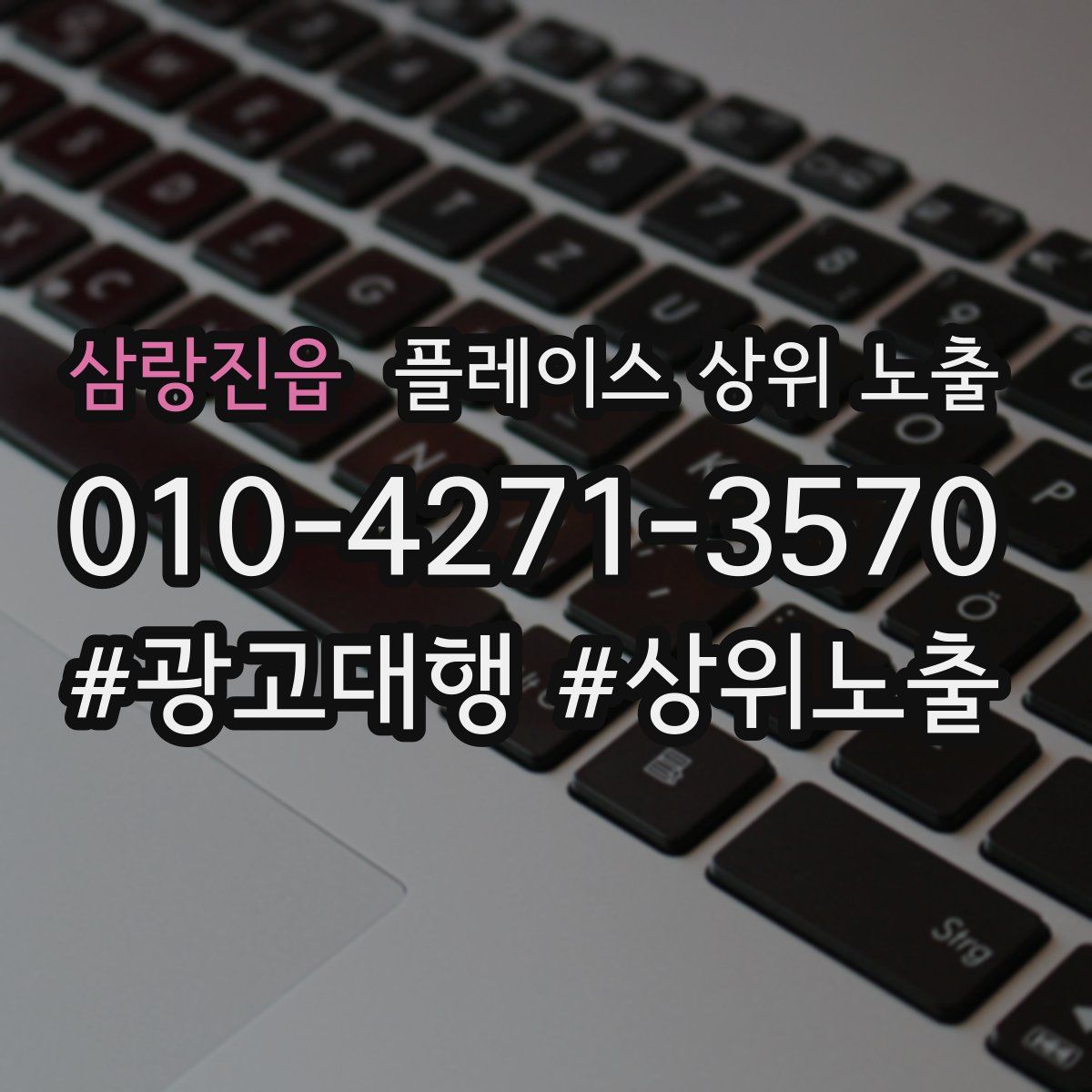 삼랑진읍 플레이스 상위 노출