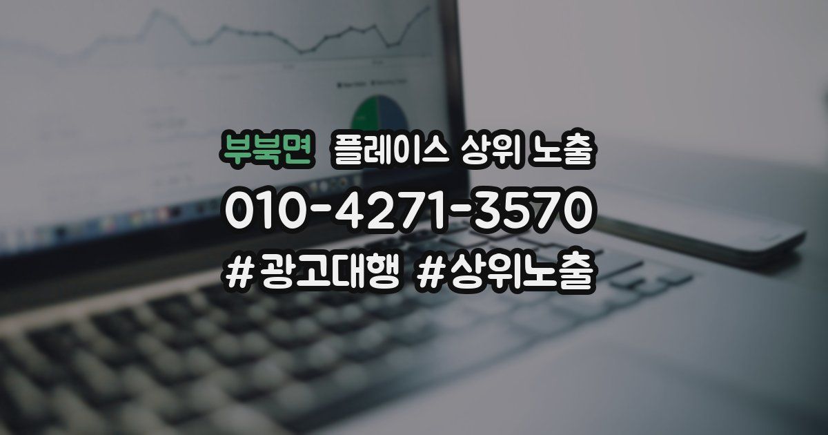부북면 플레이스 상위 노출