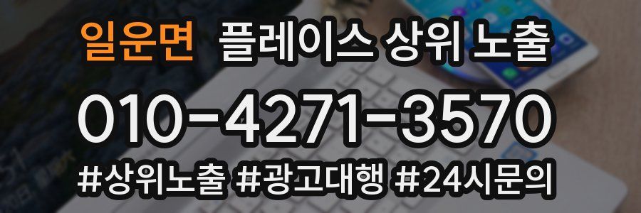 일운면 플레이스 상위 노출