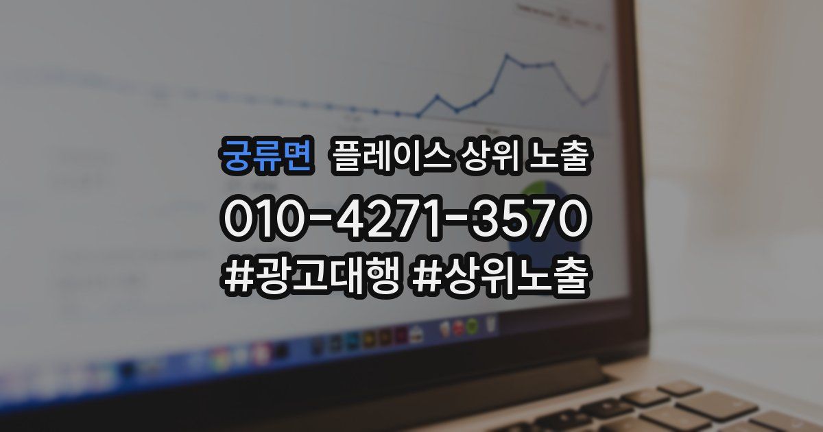 궁류면 플레이스 상위 노출
