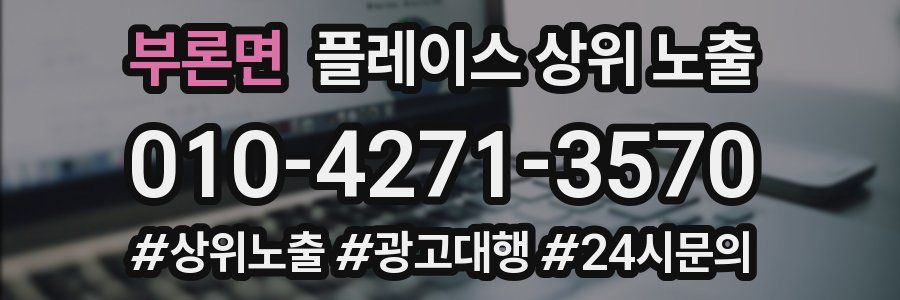 부론면 플레이스 상위 노출