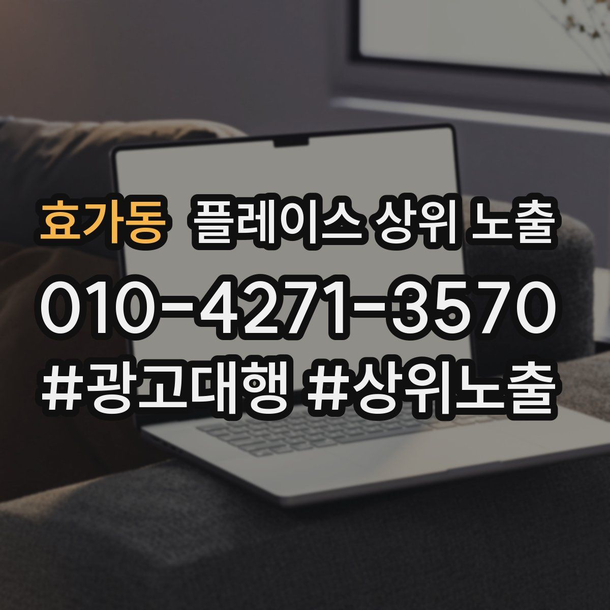 효가동 플레이스 상위 노출