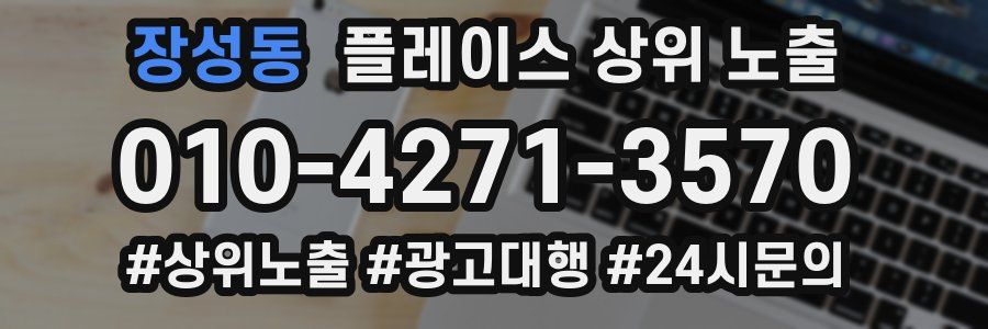 장성동 플레이스 상위 노출