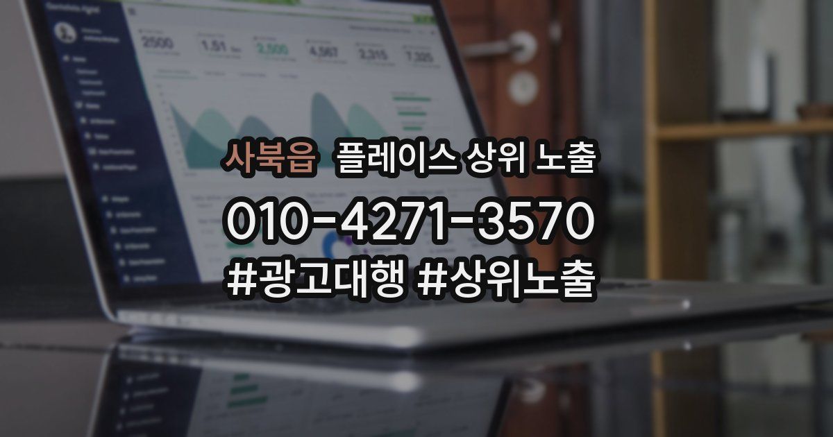 사북읍 플레이스 상위 노출