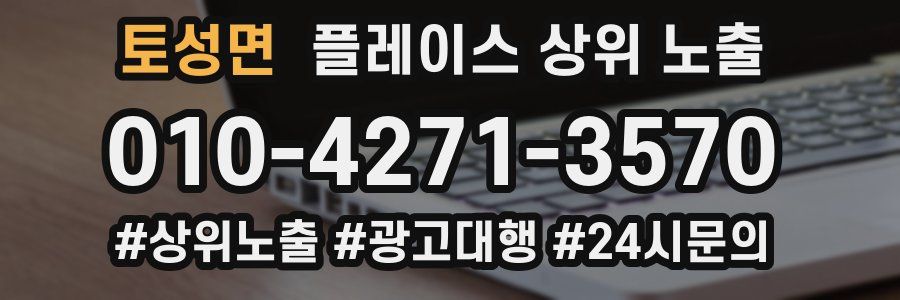 토성면 플레이스 상위 노출