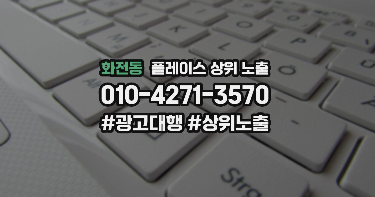 화전동 플레이스 상위 노출