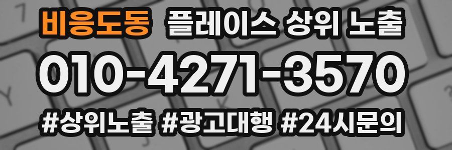 비응도동 플레이스 상위 노출