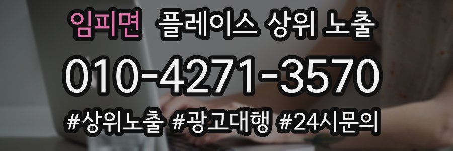 임피면 플레이스 상위 노출