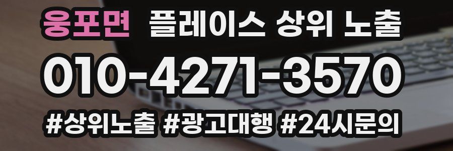 웅포면 플레이스 상위 노출