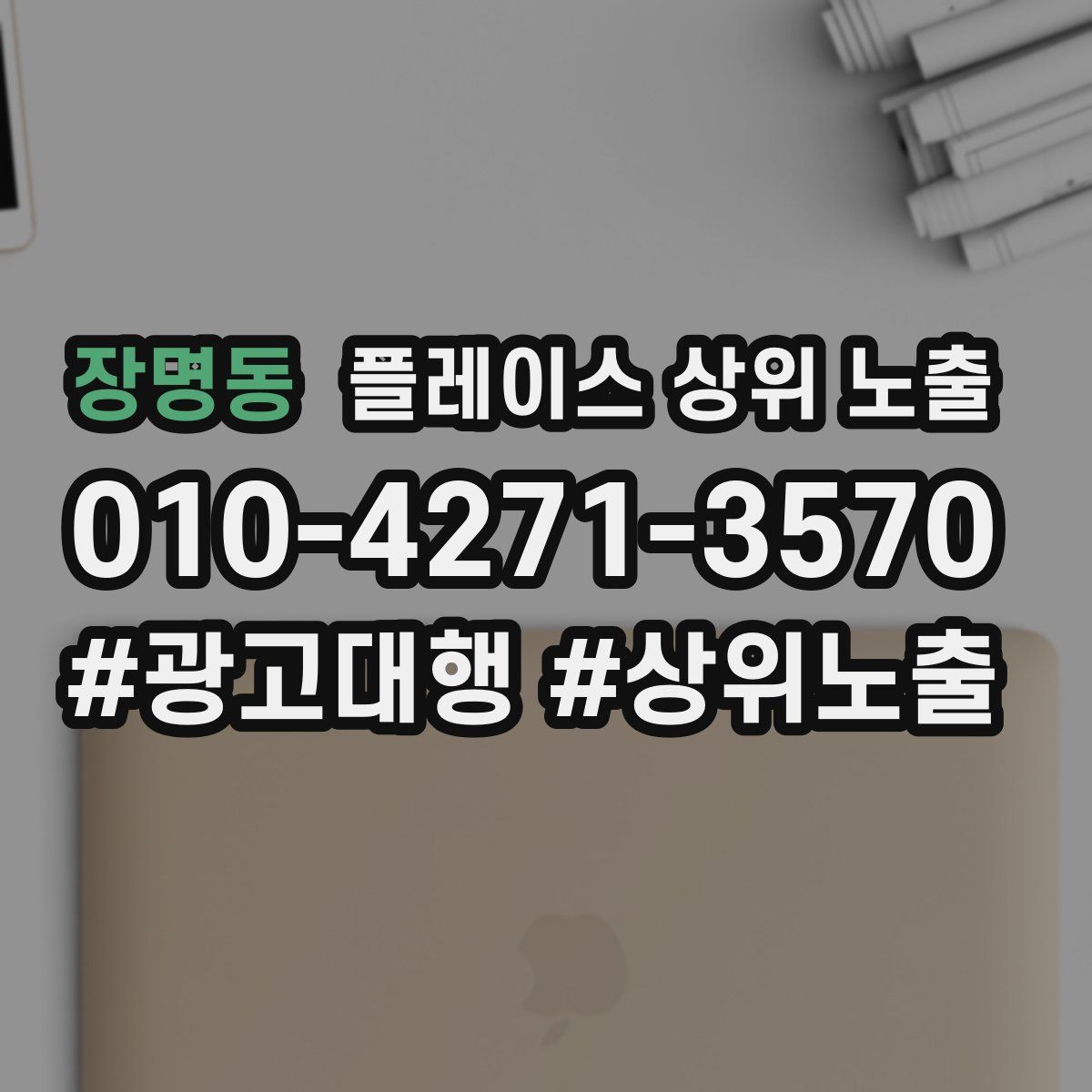 장명동 플레이스 상위 노출