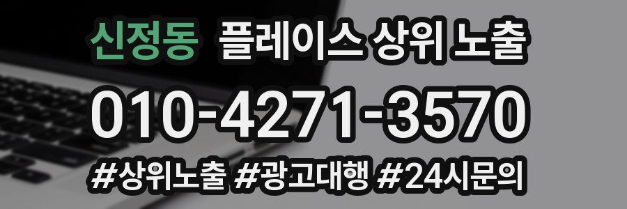 신정동 플레이스 상위 노출