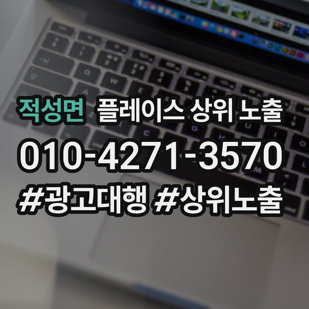 적성면 플레이스 상위 노출 반경을 좁히면 좋아지는 지표