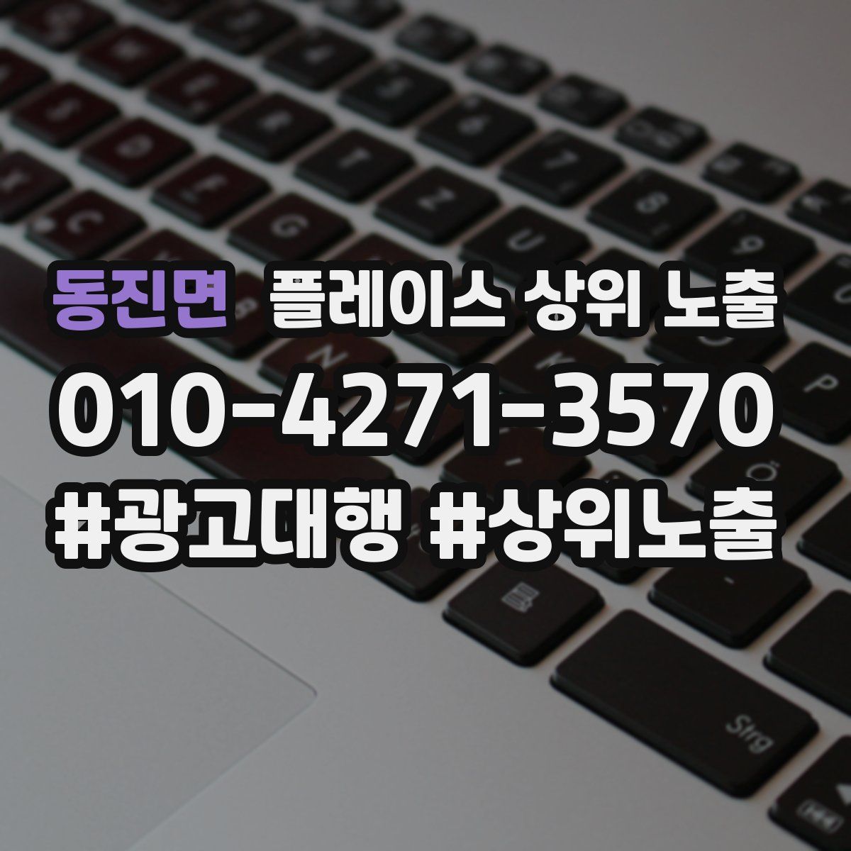 동진면 플레이스 상위 노출