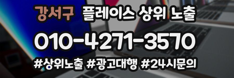 강서구 플레이스 상위 노출