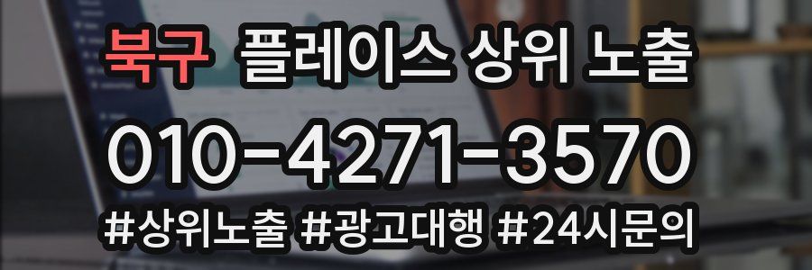 북구 플레이스 상위 노출