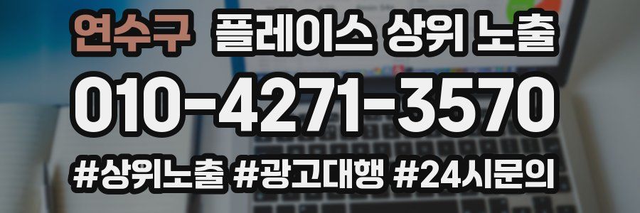 연수구 플레이스 상위 노출