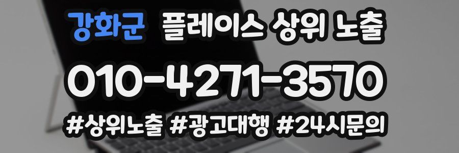 강화군 플레이스 상위 노출