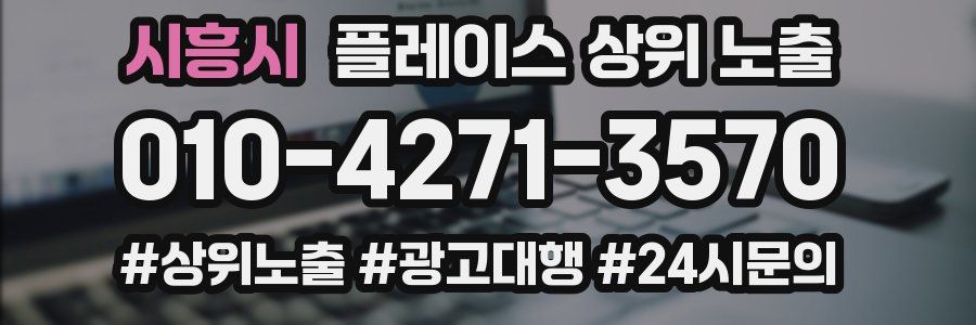 시흥시 플레이스 상위 노출