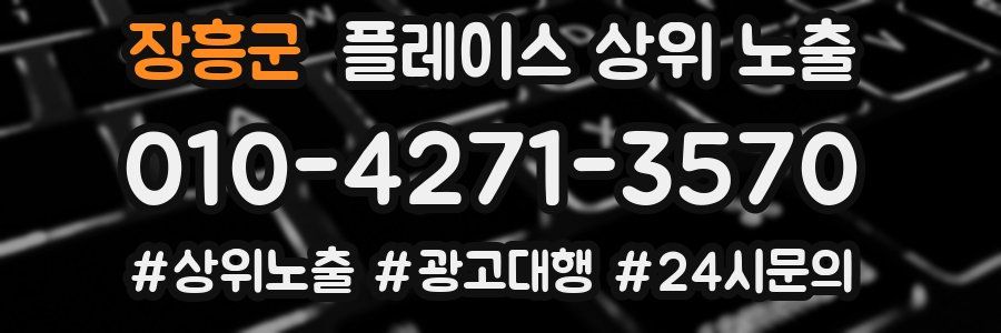 장흥군 플레이스 상위 노출