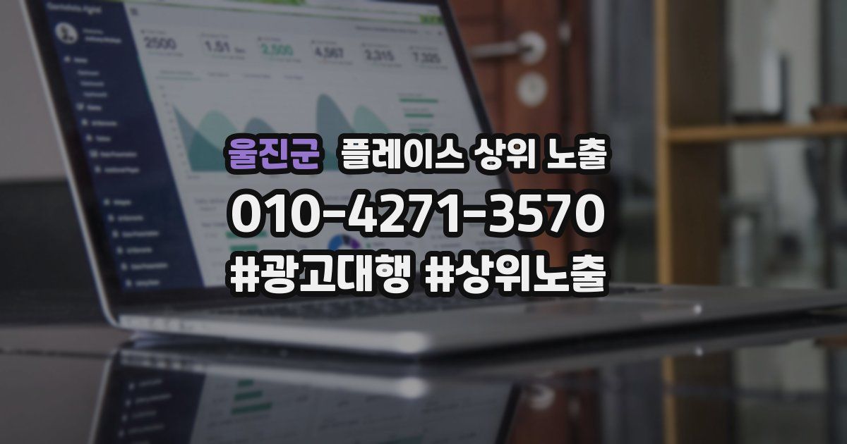 울진군 플레이스 상위 노출