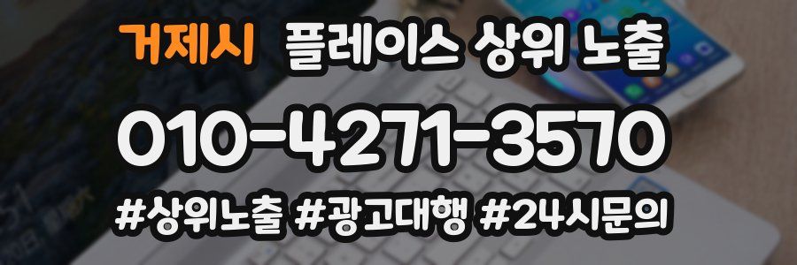 거제시 플레이스 상위 노출