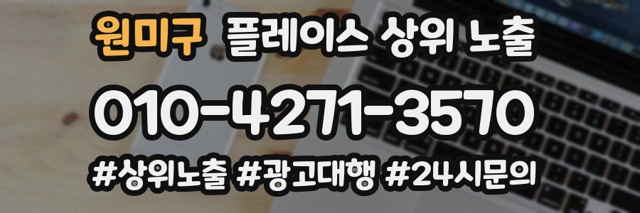 원미구 플레이스 상위 노출