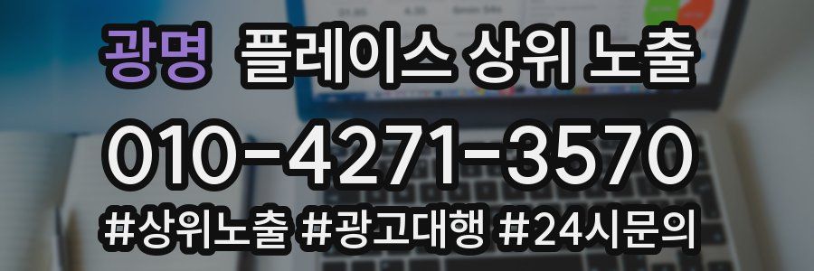 광명 플레이스 상위 노출
