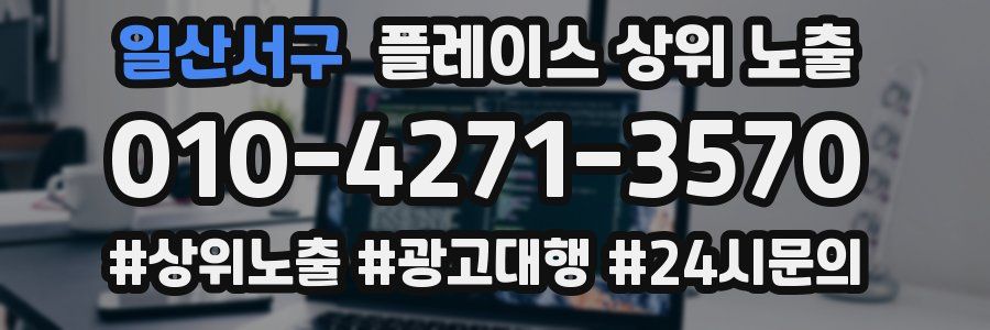 일산서구 플레이스 상위 노출