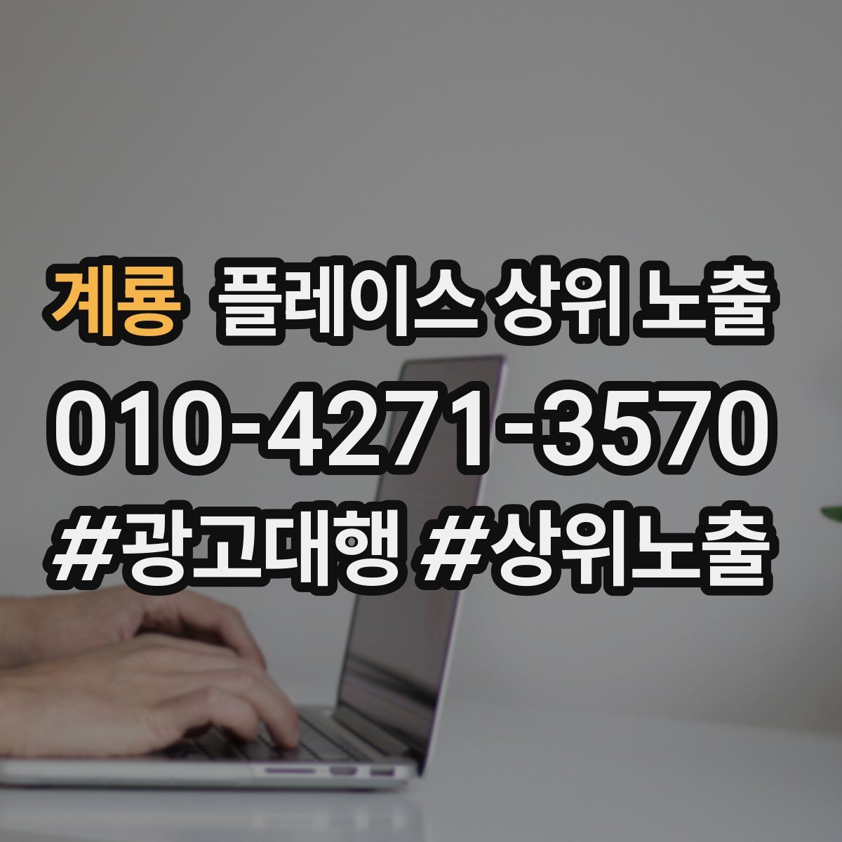 계룡 플레이스 상위 노출