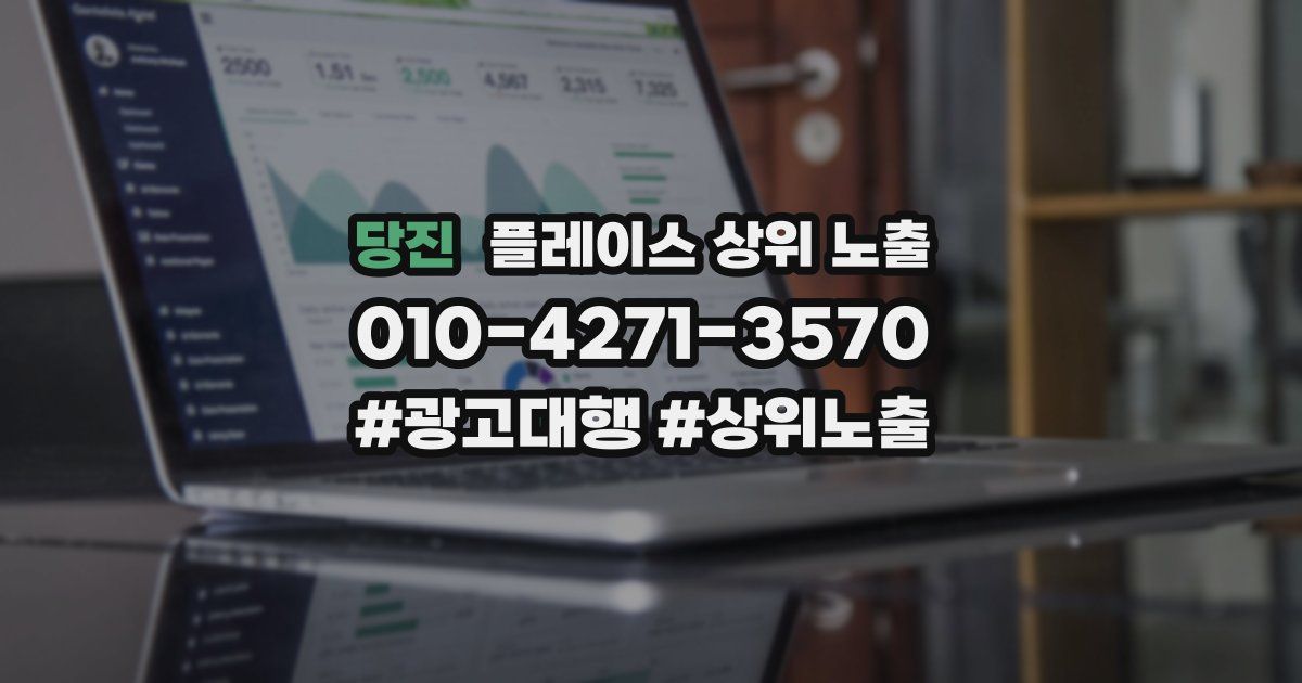 당진 플레이스 상위 노출