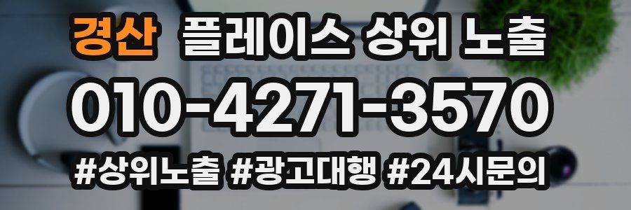 경산 플레이스 상위 노출