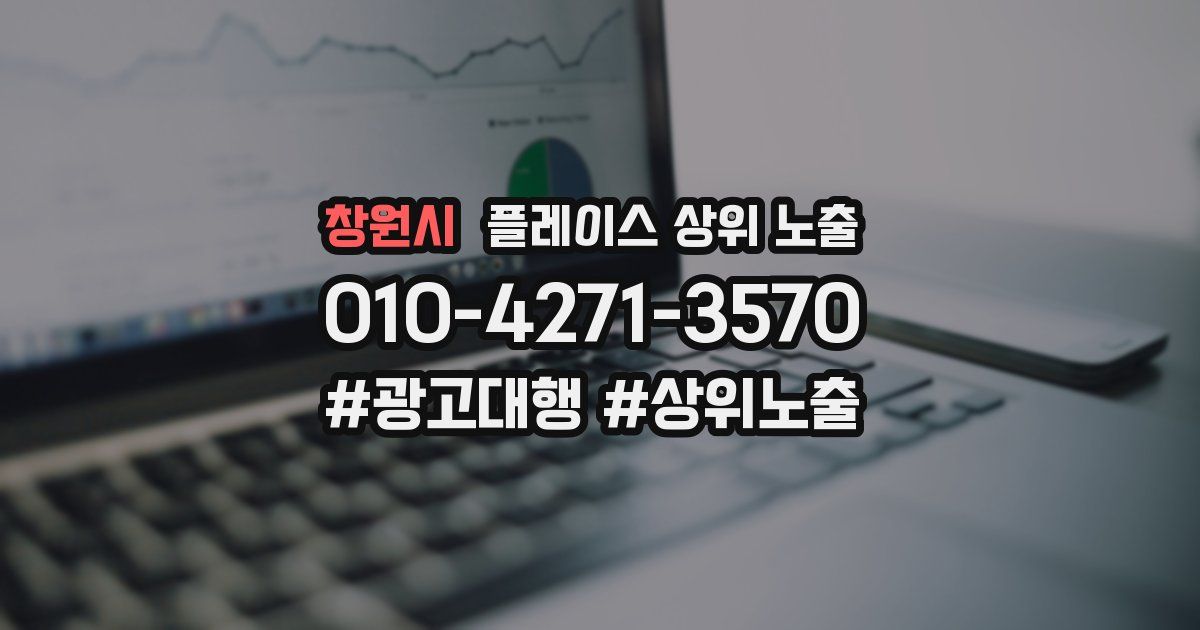 창원시 플레이스 상위 노출