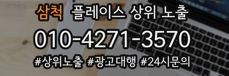 삼척 플레이스 상위 노출
