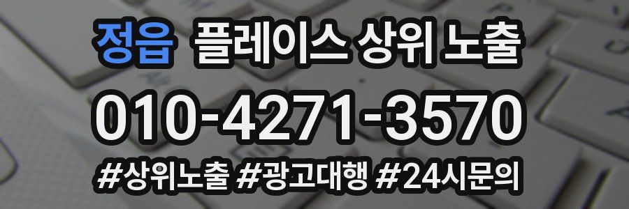 정읍 플레이스 상위 노출