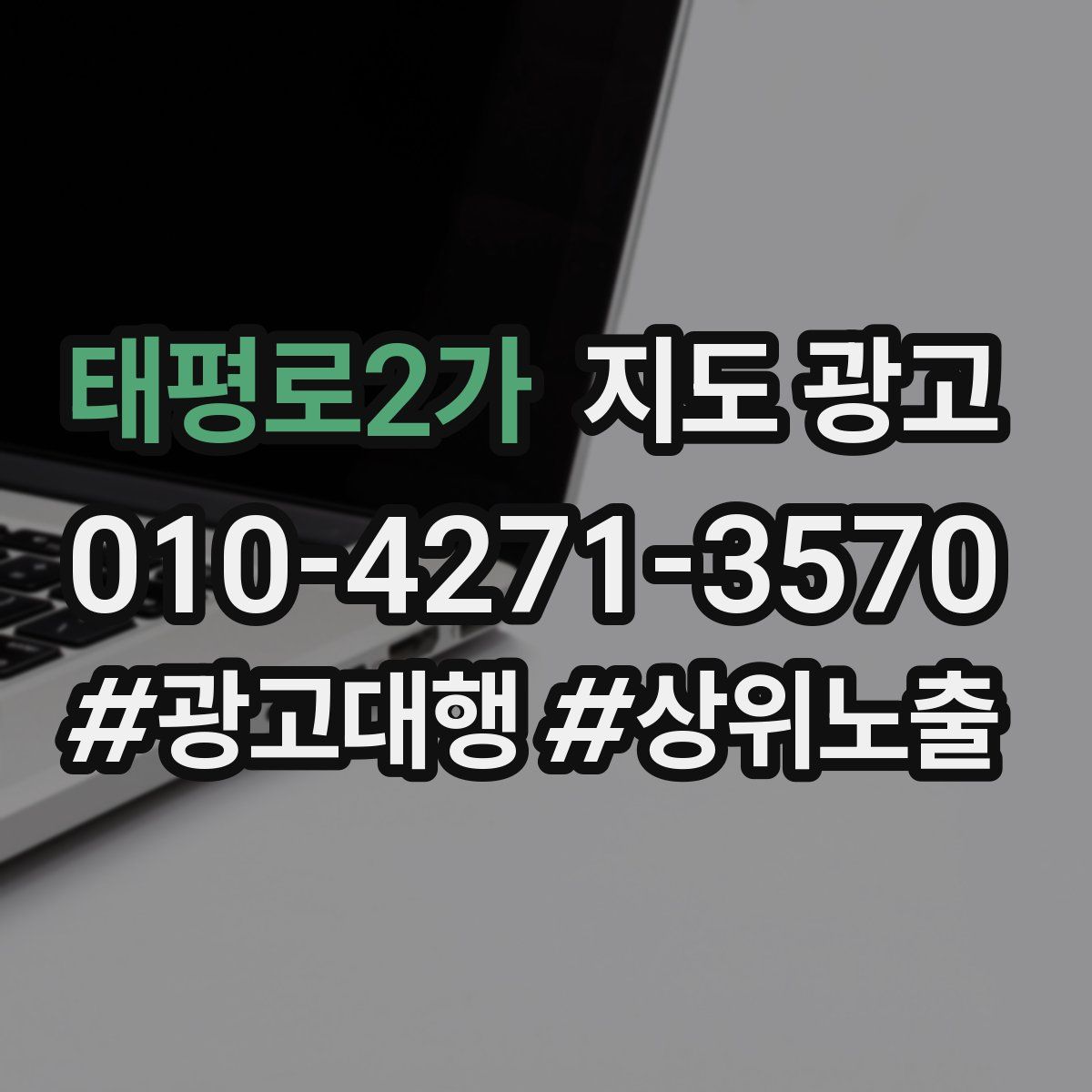 태평로2가 지도 광고